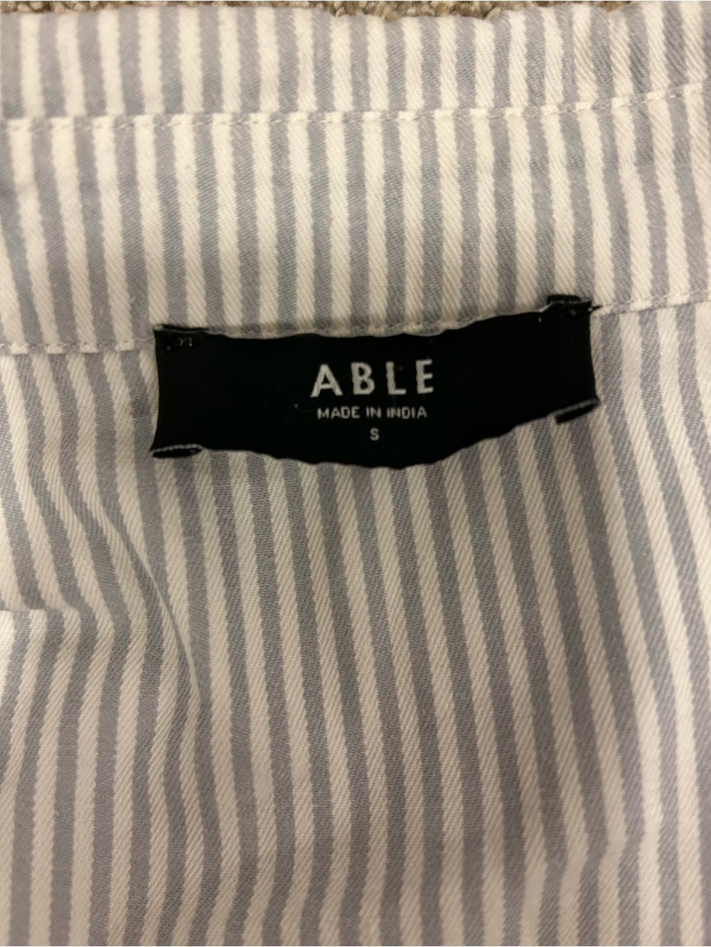 Cotton Button Down - Picture 2 of 3